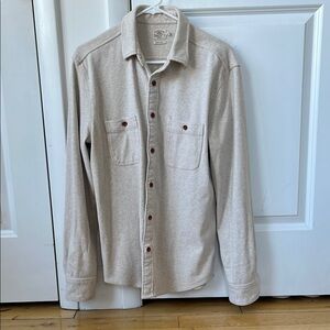 Men’s Faherty Legend Sweater - M - Oatmeal